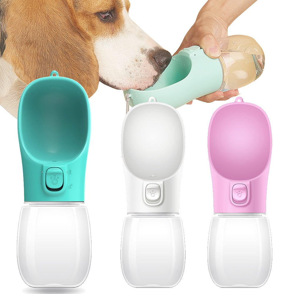 Mobile Hundetrinkflasche - Ideal für Unterwegs